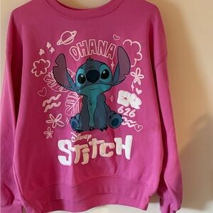 Disney Stitch Pink Sweatshirt